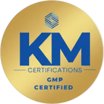 GMP certified by Knowledge Mag Certifications — certificate KMC-LK-20100098-OFPL